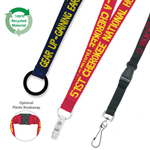 Araca Ink Australia Pty Ltd. 19mm Enviro Friendly Woven Text Lanyard